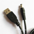 USB ke kabel pengisian daya DC 5V 2A